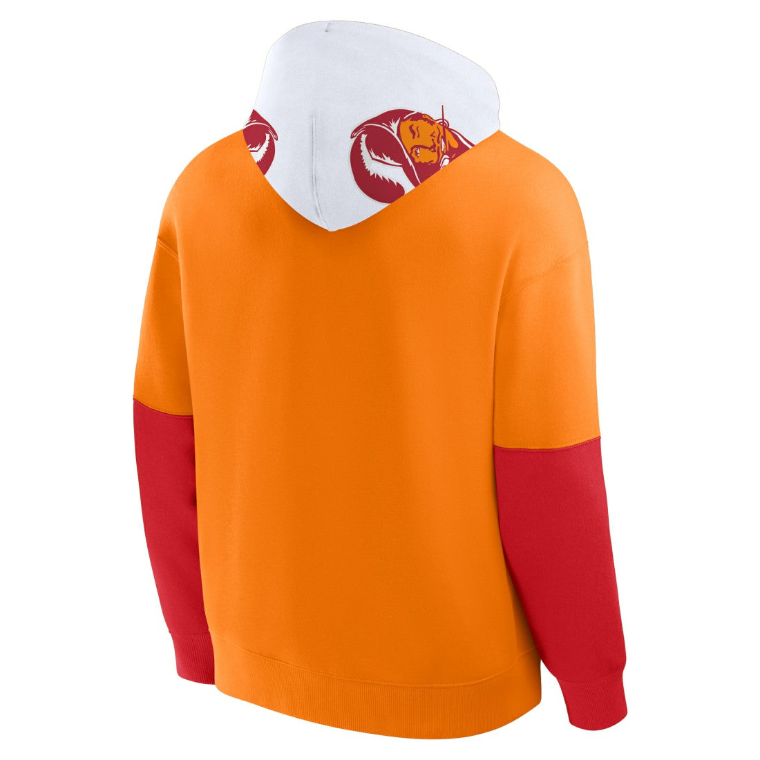 Tampa Bay Buccaneers Helmet Retro Pullover Hoodie Tan - Fanatics
