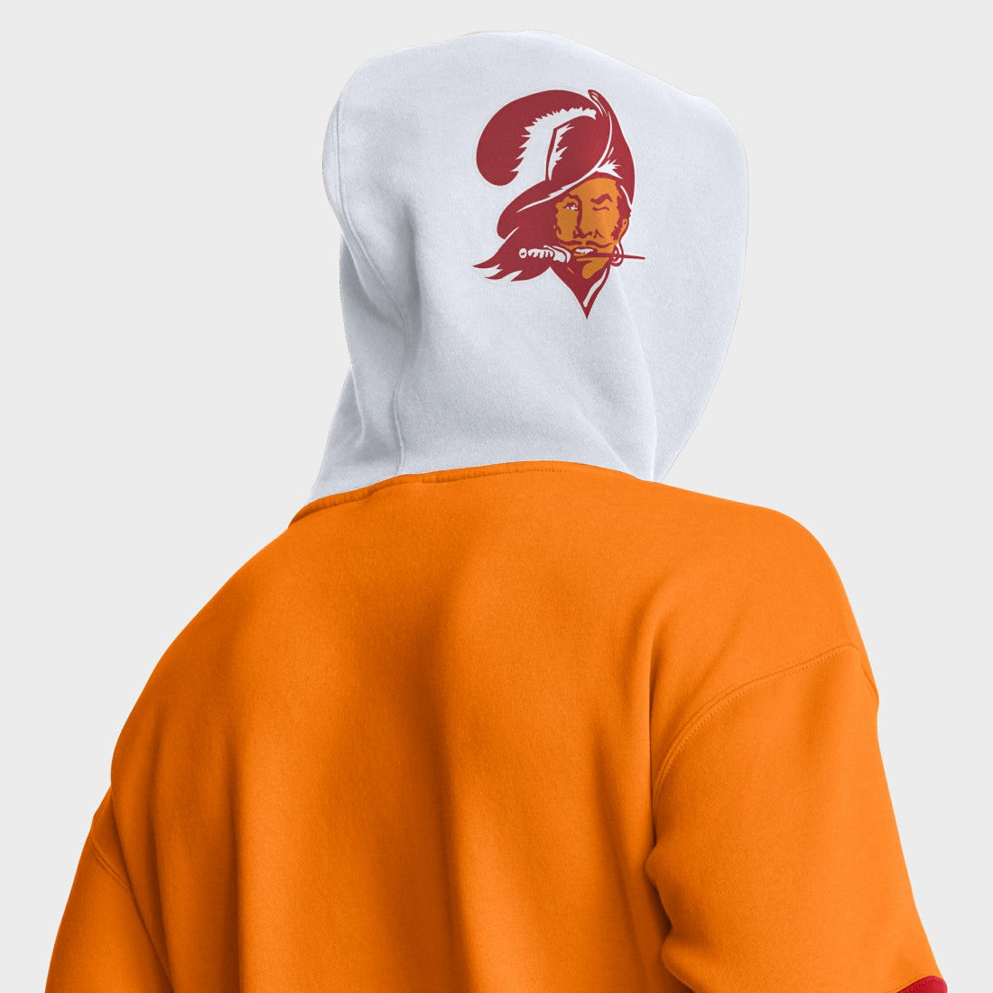 Tampa Bay Buccaneers Helmet Retro Pullover Hoodie Tan - Fanatics