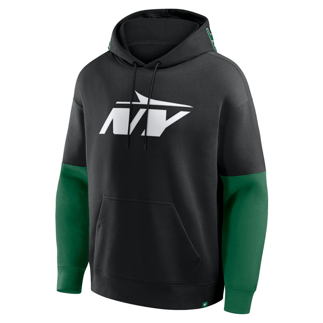 New York Jets Helmet Alt Pullover Hoodie Black - Fanatics