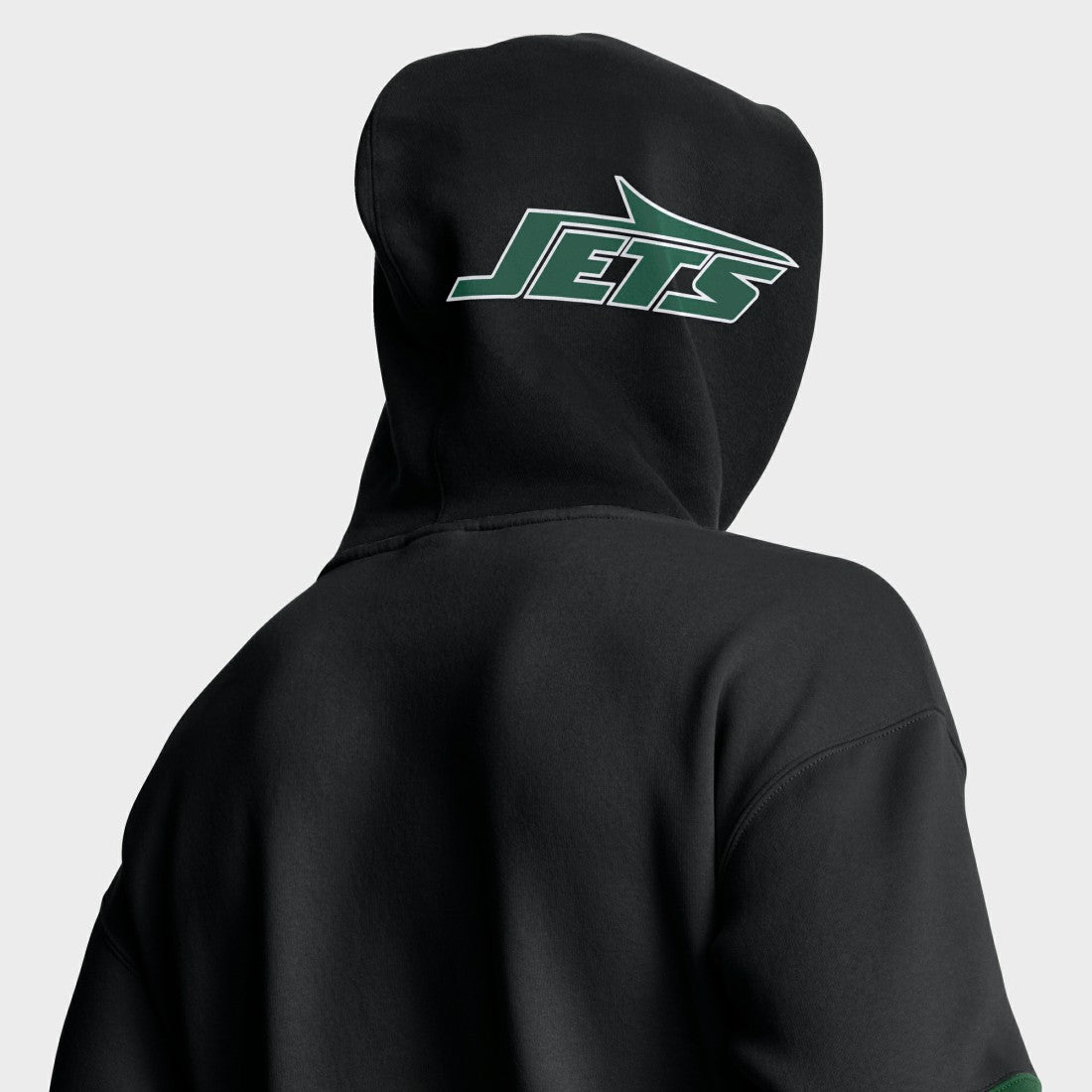 New York Jets Helmet Alt Pullover Hoodie Black - Fanatics