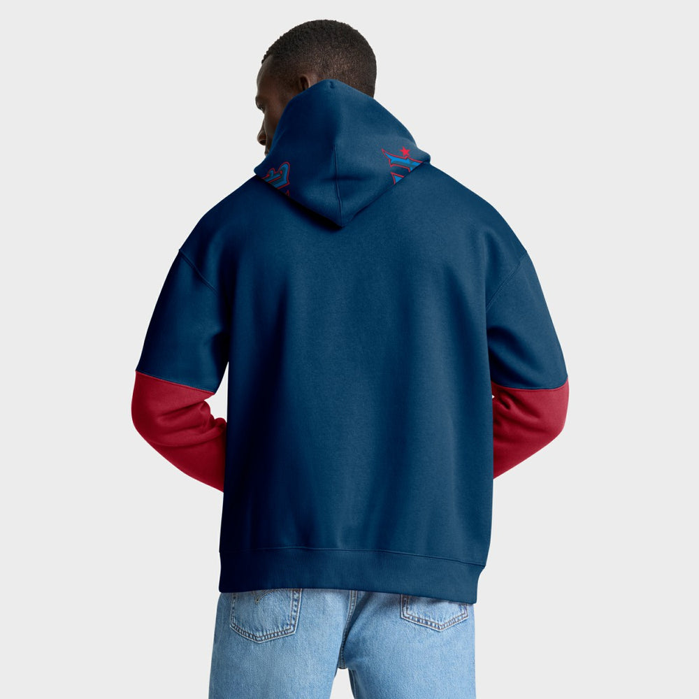 Houston Texans Helmet Alt Pullover Hoodie Navy - Fanatics