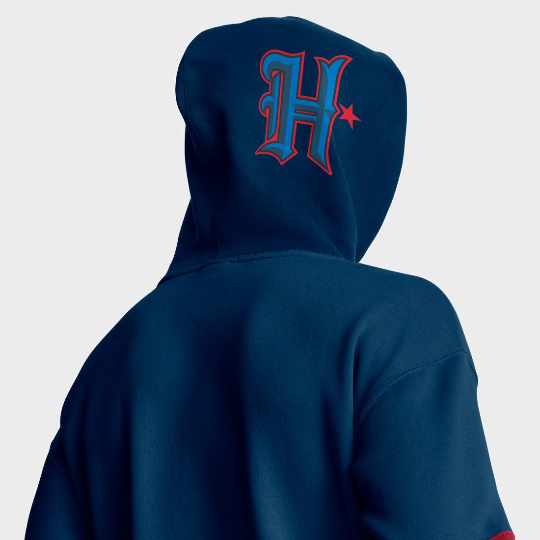 Houston Texans Helmet Alt Pullover Hoodie Navy - Fanatics