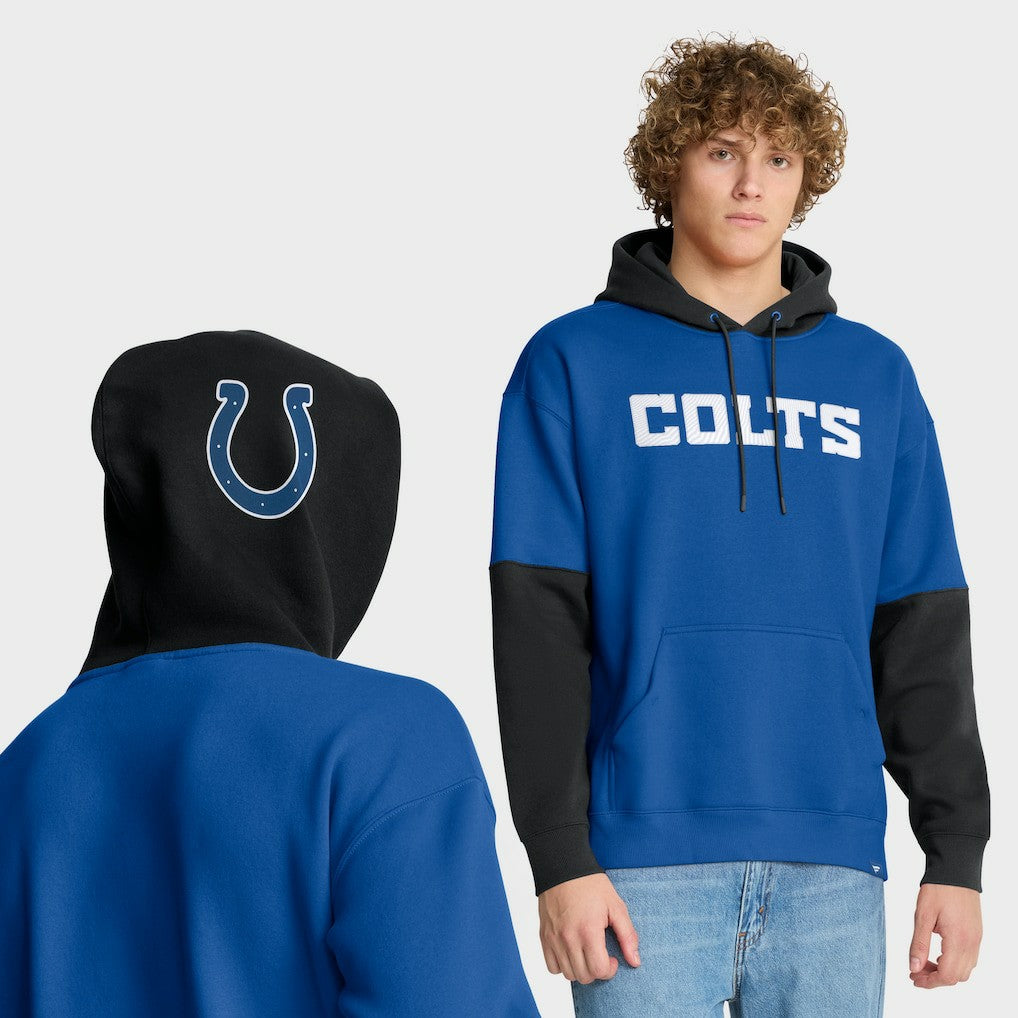 Indianapolis Colts Helmet Alt Pullover Hoodie Royal - Fanatics