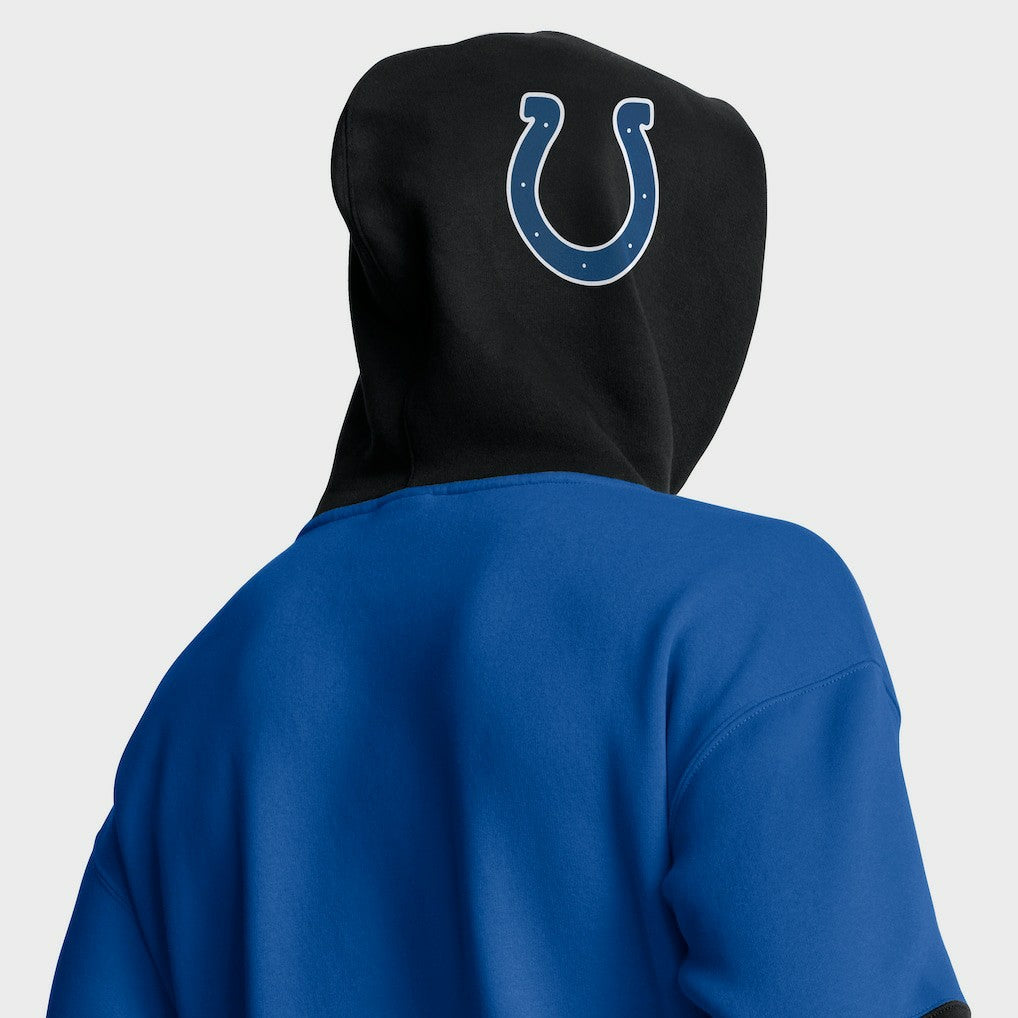 Indianapolis Colts Helmet Alt Pullover Hoodie Royal - Fanatics