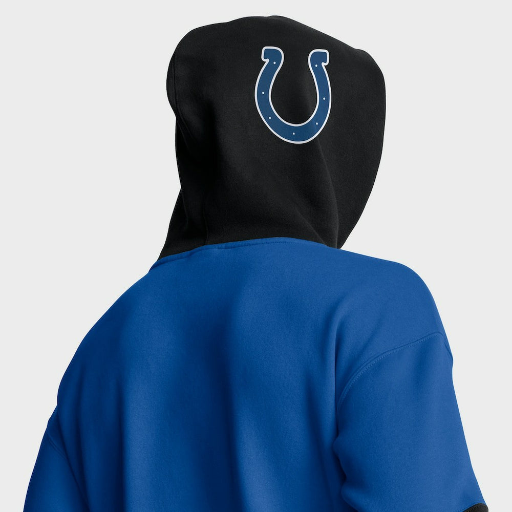 Indianapolis Colts Helmet Alt Pullover Hoodie Royal - Fanatics