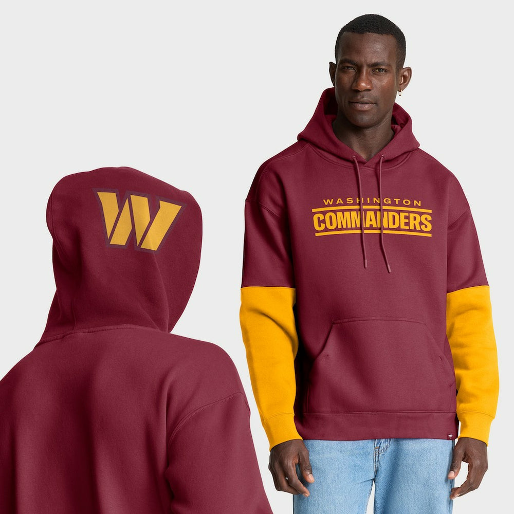 Washington Commanders Helmet Pullover Hoodie Burgundy - Fanatics