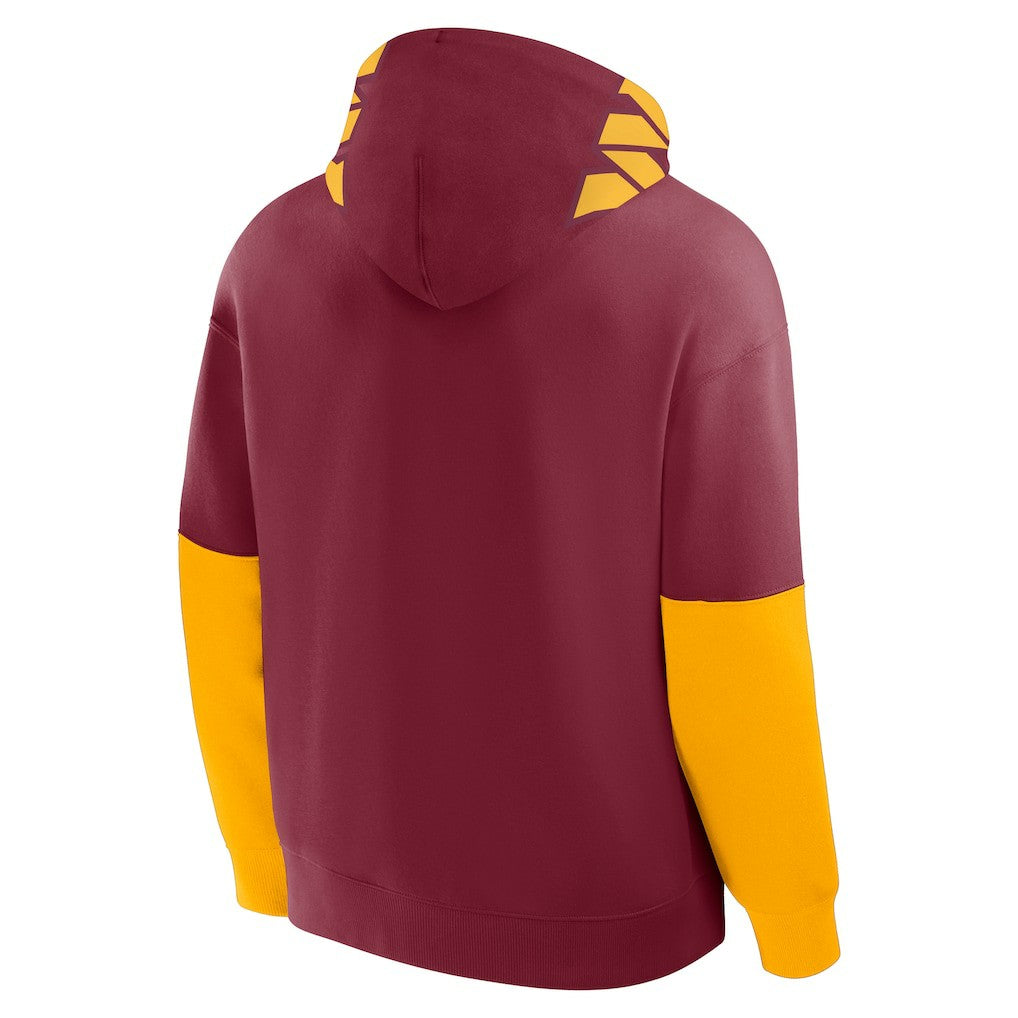 Washington Commanders Helmet Pullover Hoodie Burgundy - Fanatics