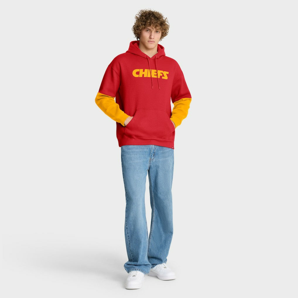 Kansas City Chiefs Helmet Pullover Hoodie Red - Fanatics