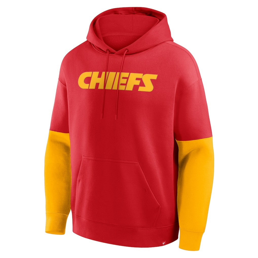 Kansas City Chiefs Helmet Pullover Hoodie Red - Fanatics