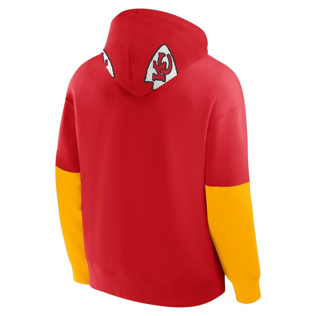 Kansas City Chiefs Helmet Pullover Hoodie Red - Fanatics