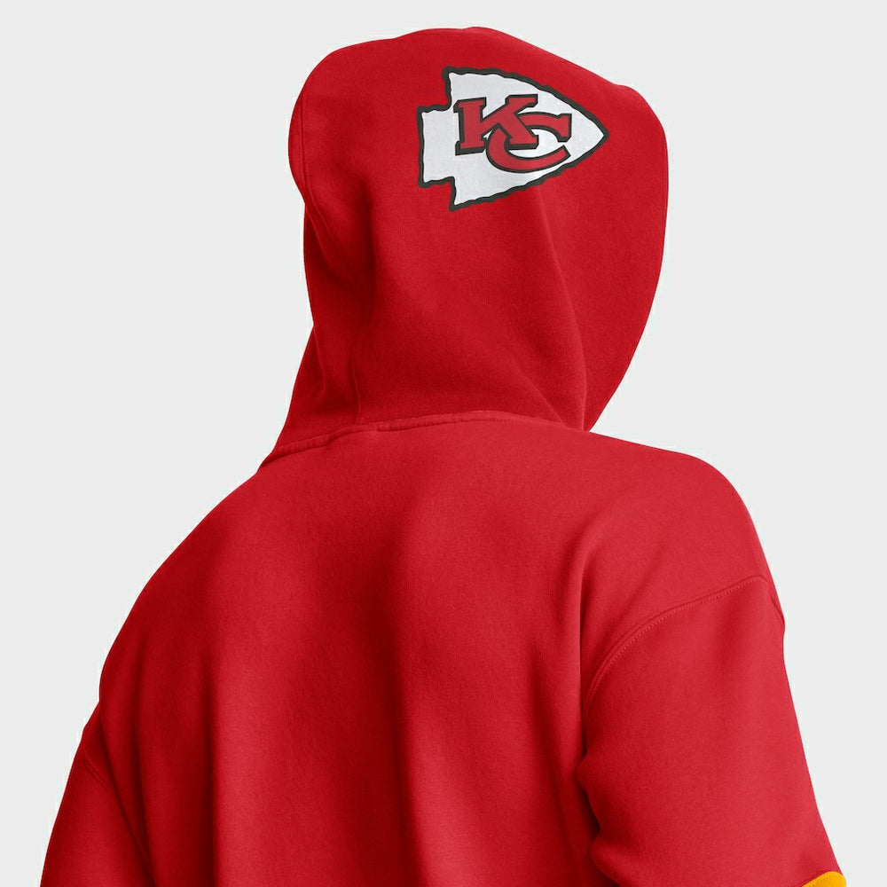 Kansas City Chiefs Helmet Pullover Hoodie Red - Fanatics