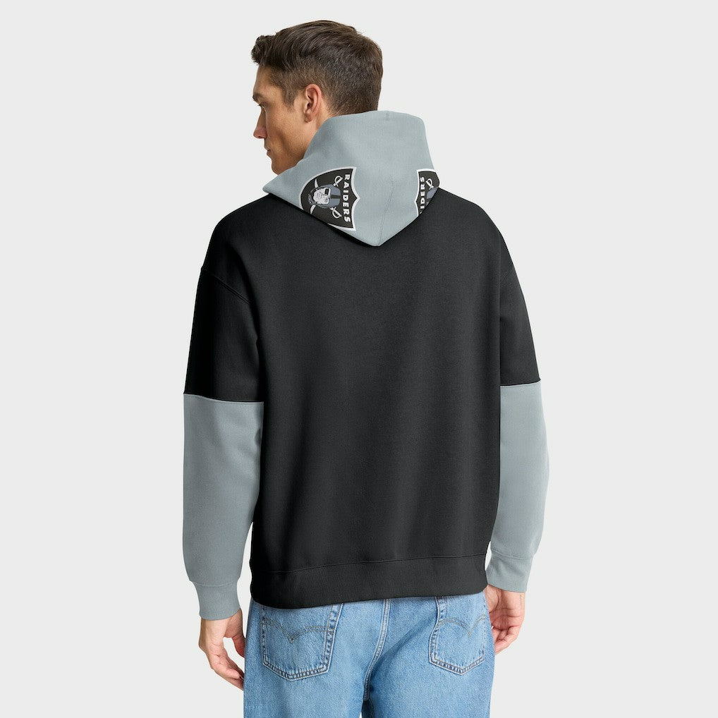 Las Vegas Raiders Helmet Pullover Hoodie Black - Fanatics