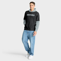 Las Vegas Raiders Helmet Pullover Hoodie Black - Fanatics