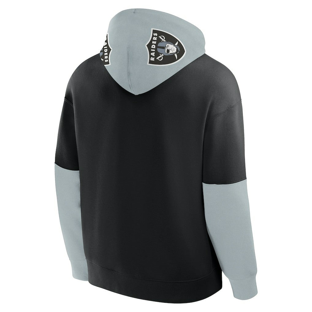 Las Vegas Raiders Helmet Pullover Hoodie Black - Fanatics
