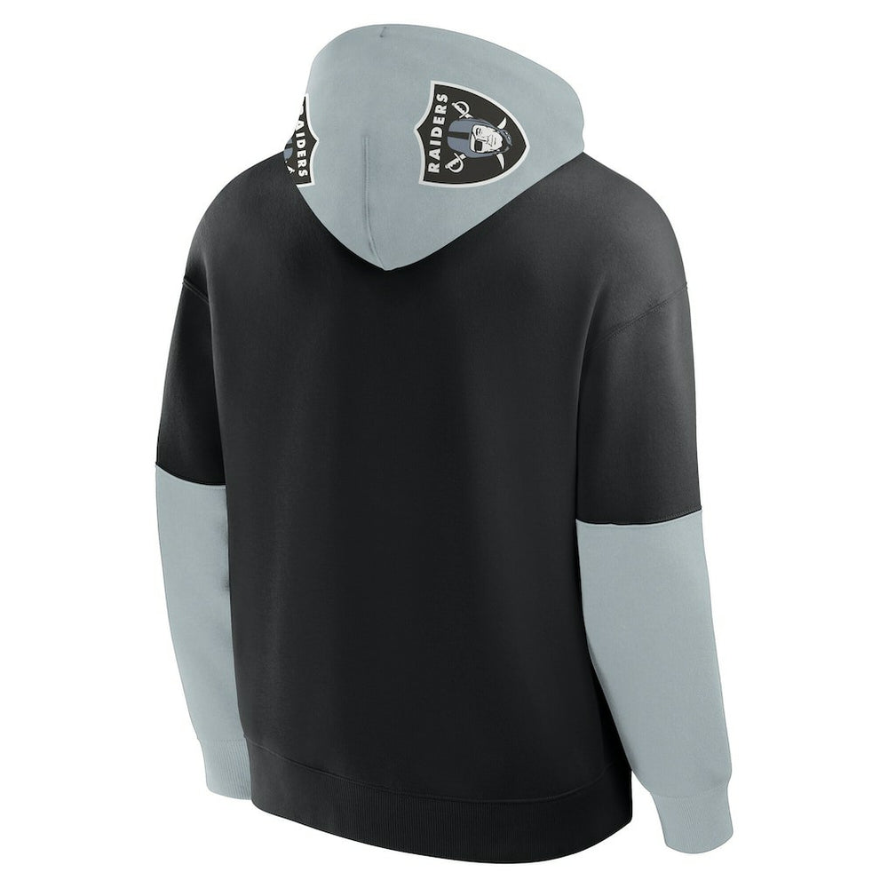Las Vegas Raiders Helmet Pullover Hoodie Black - Fanatics
