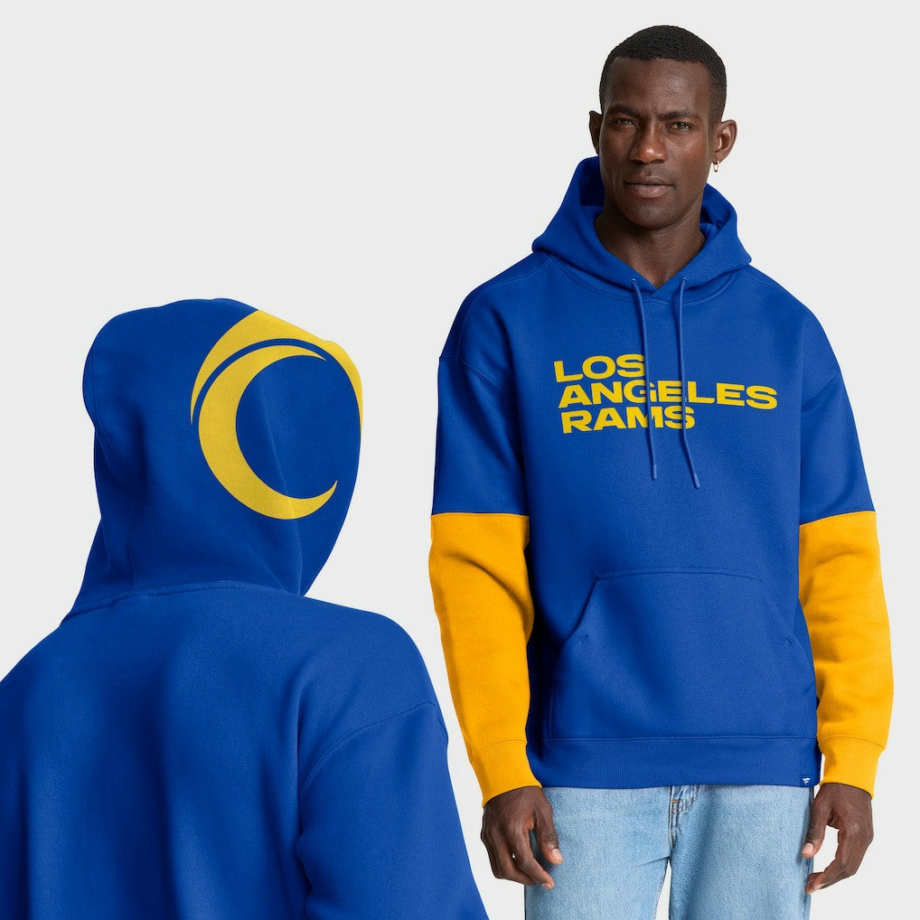 Los Angeles Rams Helmet Pullover Hoodie Royal - Fanatics