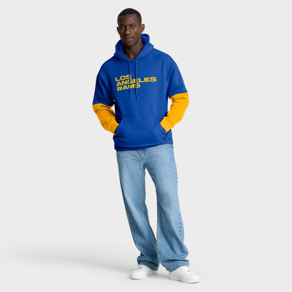 Los Angeles Rams Helmet Pullover Hoodie Royal - Fanatics