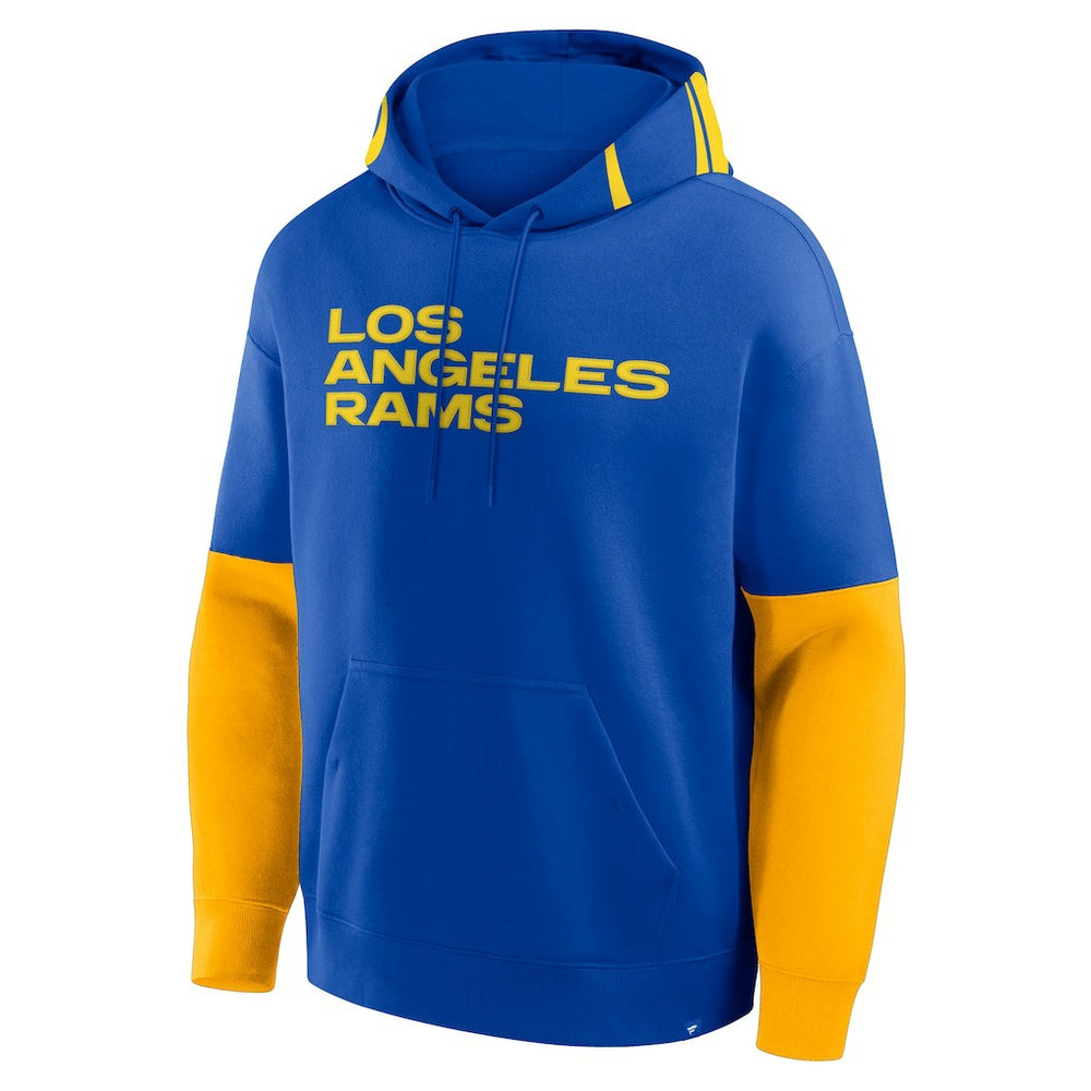 Los Angeles Rams Helmet Pullover Hoodie Royal - Fanatics