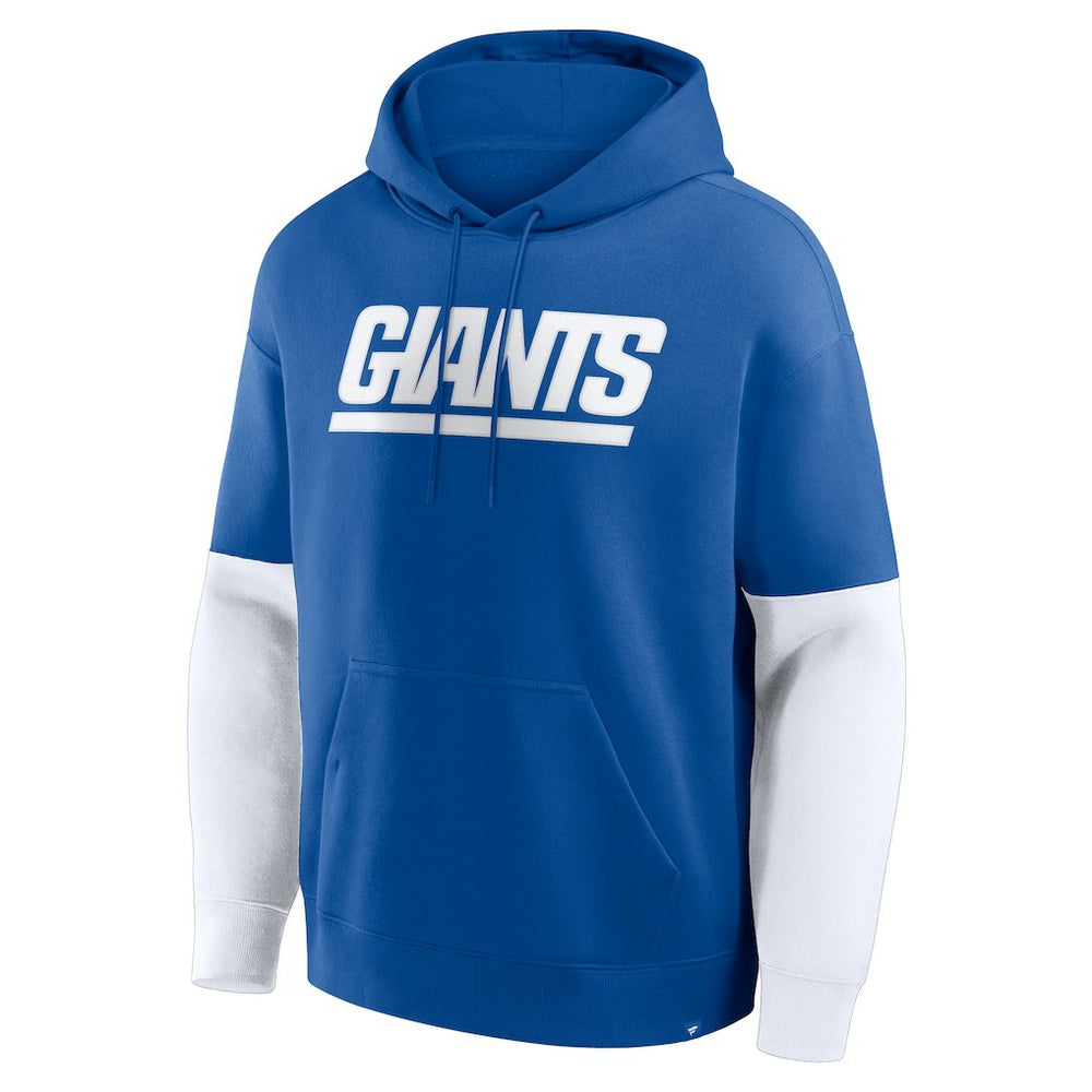 New York Giants Helmet Pullover Hoodie Royal - Fanatics