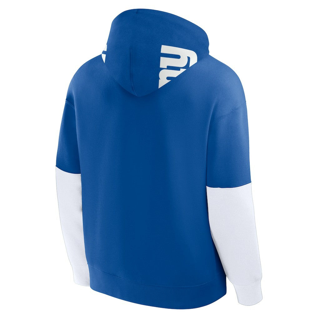 New York Giants Helmet Pullover Hoodie Royal - Fanatics