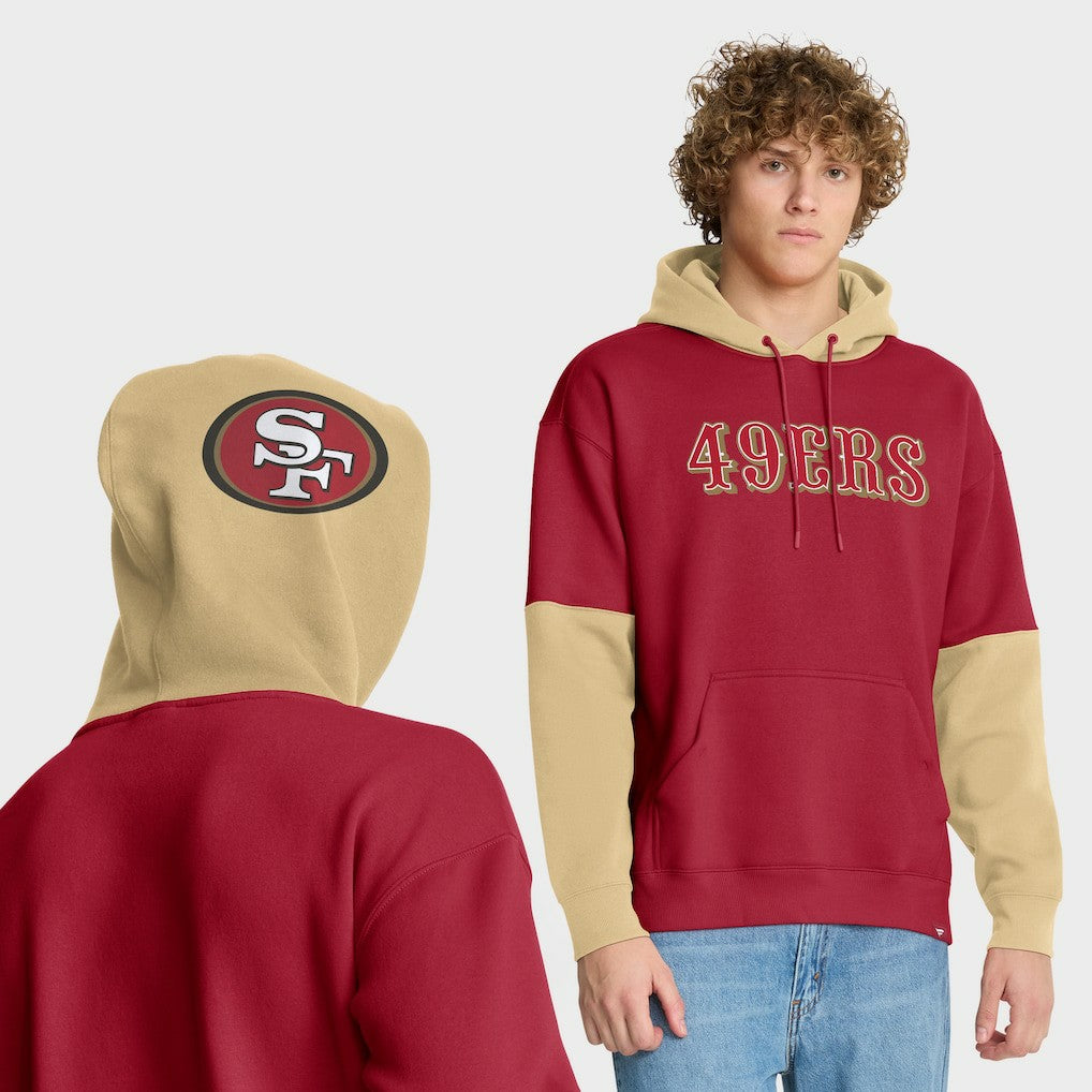 San Francisco 49ers Helmet Pullover Hoodie Scarlet - Fanatics