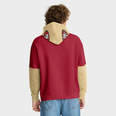San Francisco 49ers Helmet Pullover Hoodie Scarlet - Fanatics