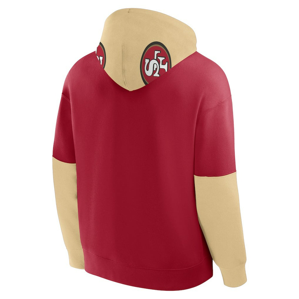 San Francisco 49ers Helmet Pullover Hoodie Scarlet - Fanatics