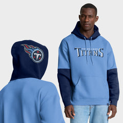 Tennessee Titans Helmet Pullover Hoodie Light Blue - Fanatics