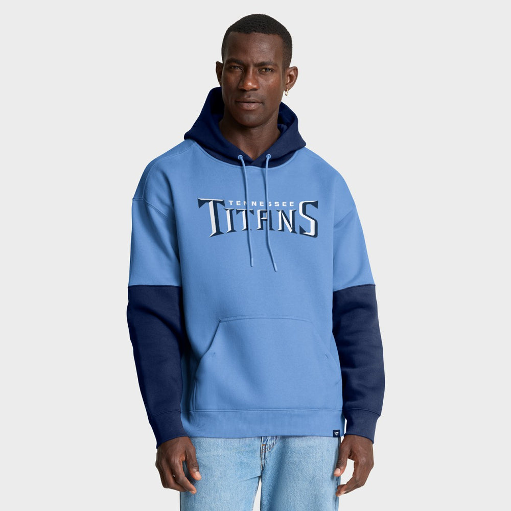 Tennessee Titans Helmet Pullover Hoodie Light Blue - Fanatics