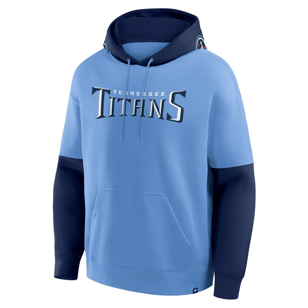Tennessee Titans Helmet Pullover Hoodie Light Blue - Fanatics