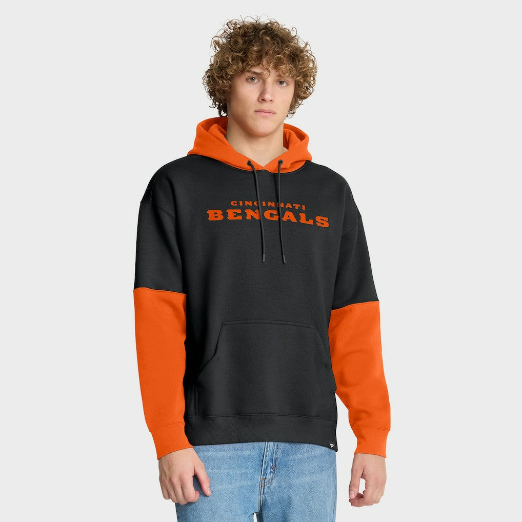 Cincinnati Bengals Helmet Pullover Hoodie Black - Fanatics