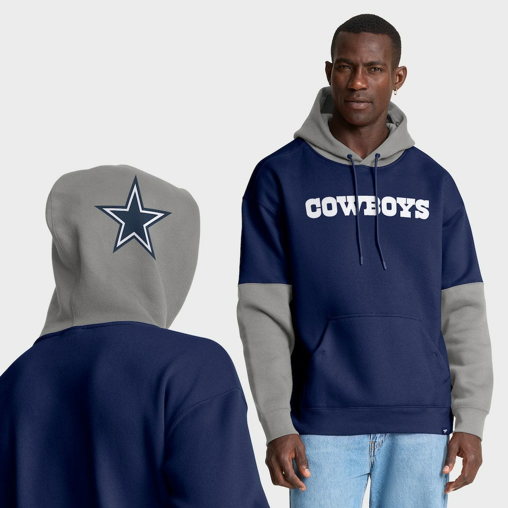 Dallas Cowboys Helmet Pullover Hoodie Navy - Fanatics