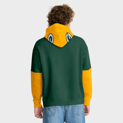 Green Bay Packers Helmet Pullover Hoodie Green - Fanatics