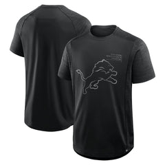 Detroit Lions Deceptive Juke T-Shirt Black - Fanatics