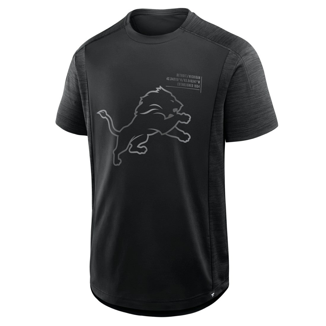 Detroit Lions Deceptive Juke T-Shirt Black - Fanatics