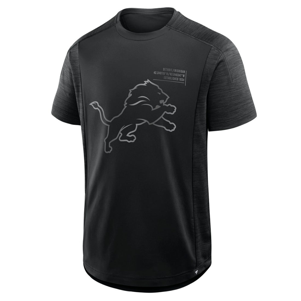 Detroit Lions Deceptive Juke T-Shirt Black - Fanatics