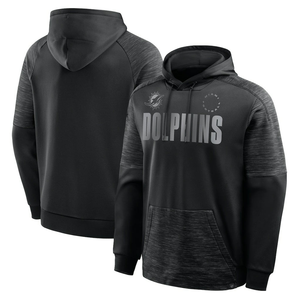 Miami Dolphins Chip Shot Pullover Hoodie Black - Fanatics