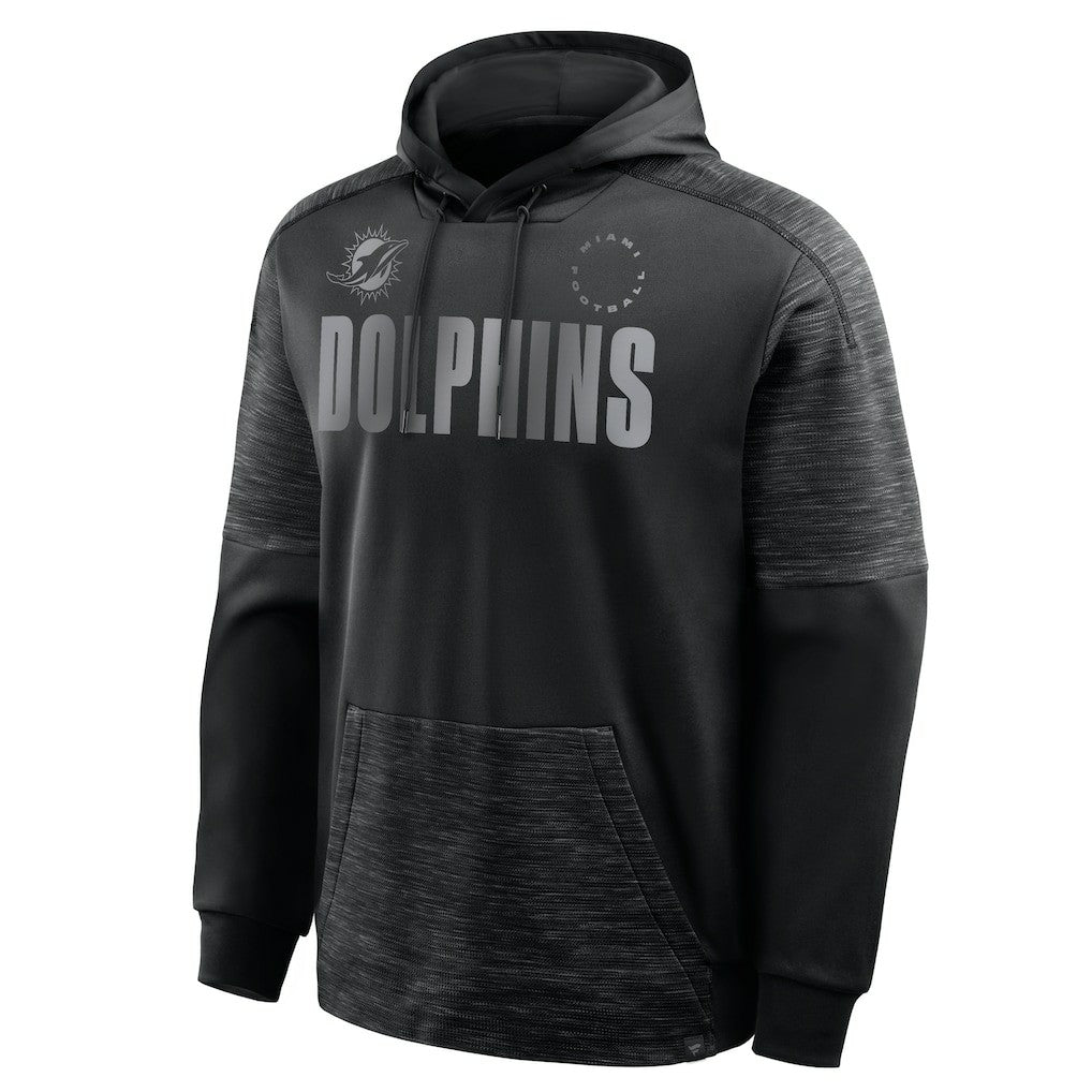 Miami Dolphins Chip Shot Pullover Hoodie Black - Fanatics