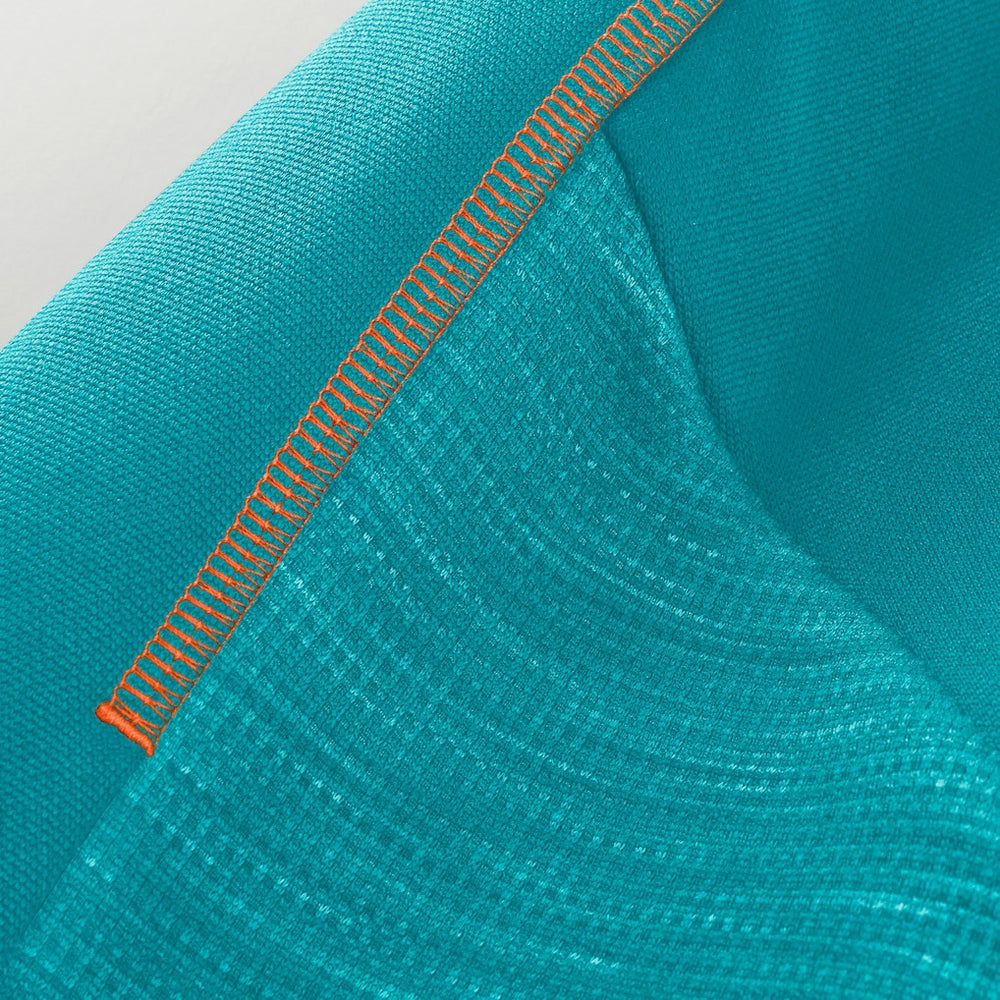 Miami Dolphins Checkdown Pass Full-Zip Hoodie Aqua - Fanatics