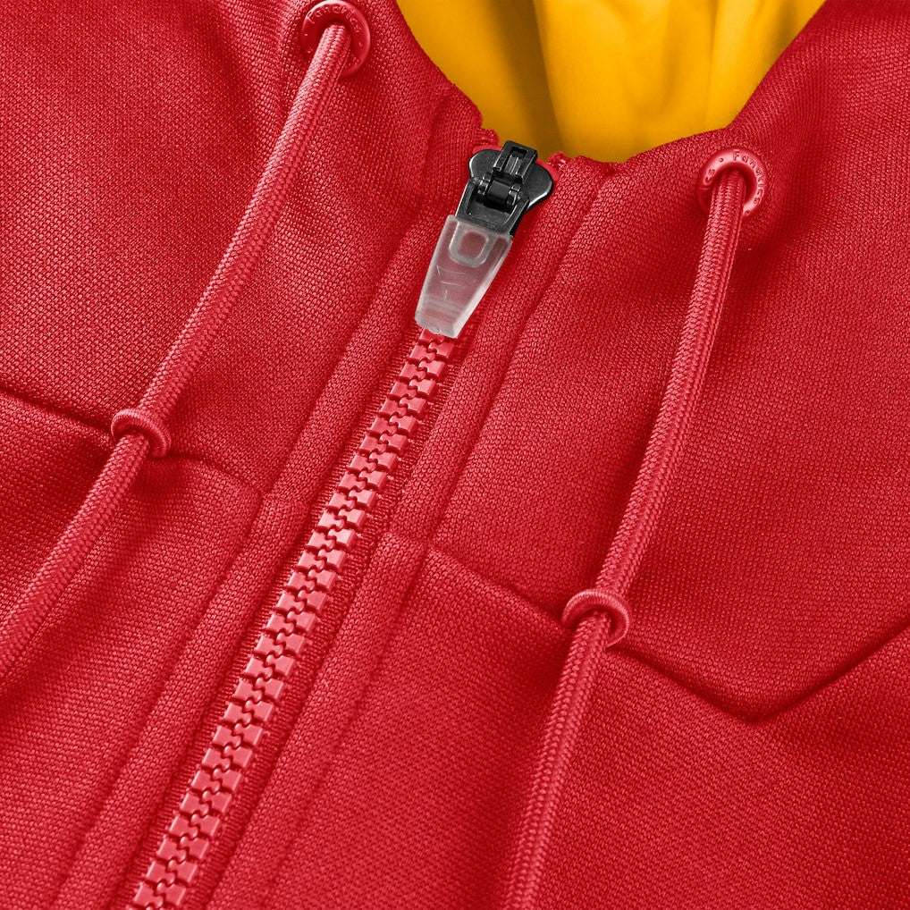 Kansas City Chiefs Checkdown Pass Full-Zip Hoodie Red - Fanatics