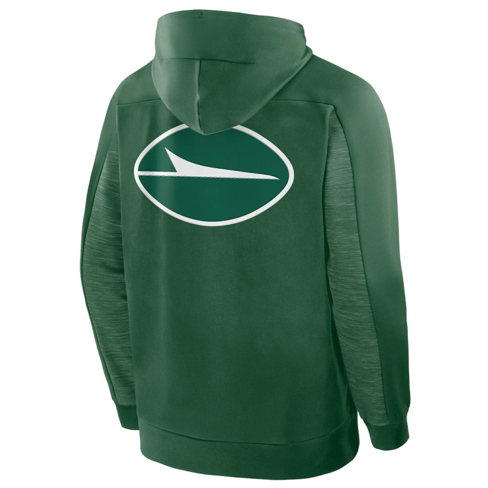 New York Jets Checkdown Pass Full-Zip Hoodie Green - Fanatics