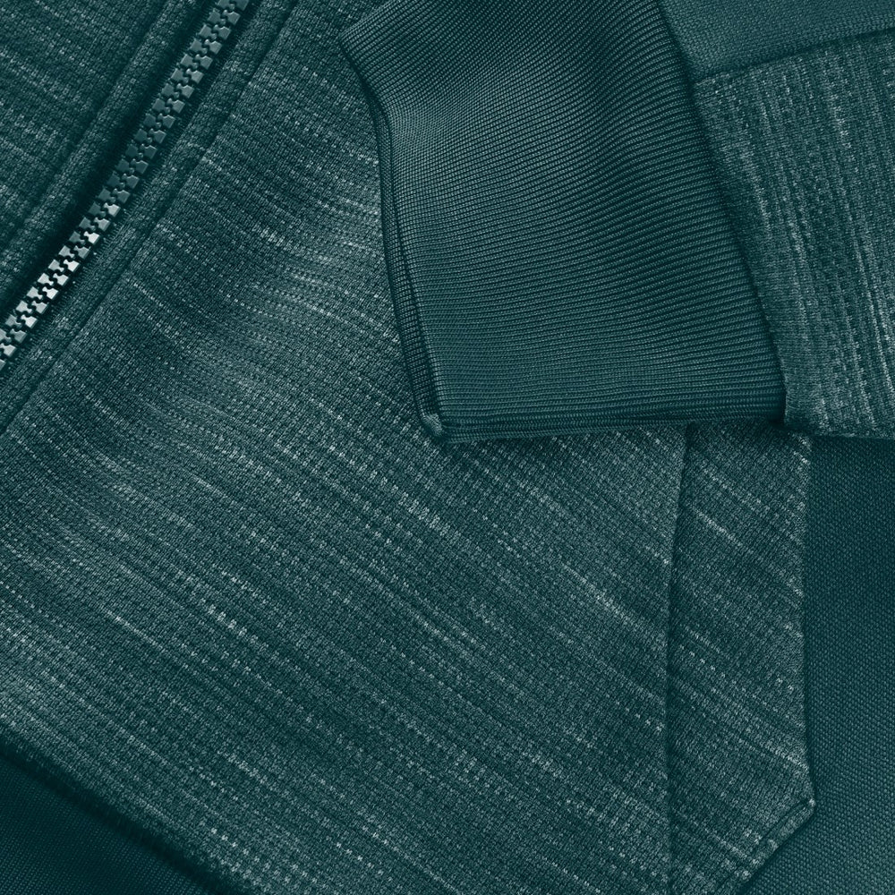 Philadelphia Eagles Checkdown Pass Full-Zip Hoodie Midnight Green - Fanatics