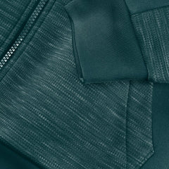 Philadelphia Eagles Checkdown Pass Full-Zip Hoodie Midnight Green - Fanatics
