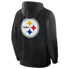 Pittsburgh Steelers Checkdown Pass Full-Zip Hoodie Black - Fanatics