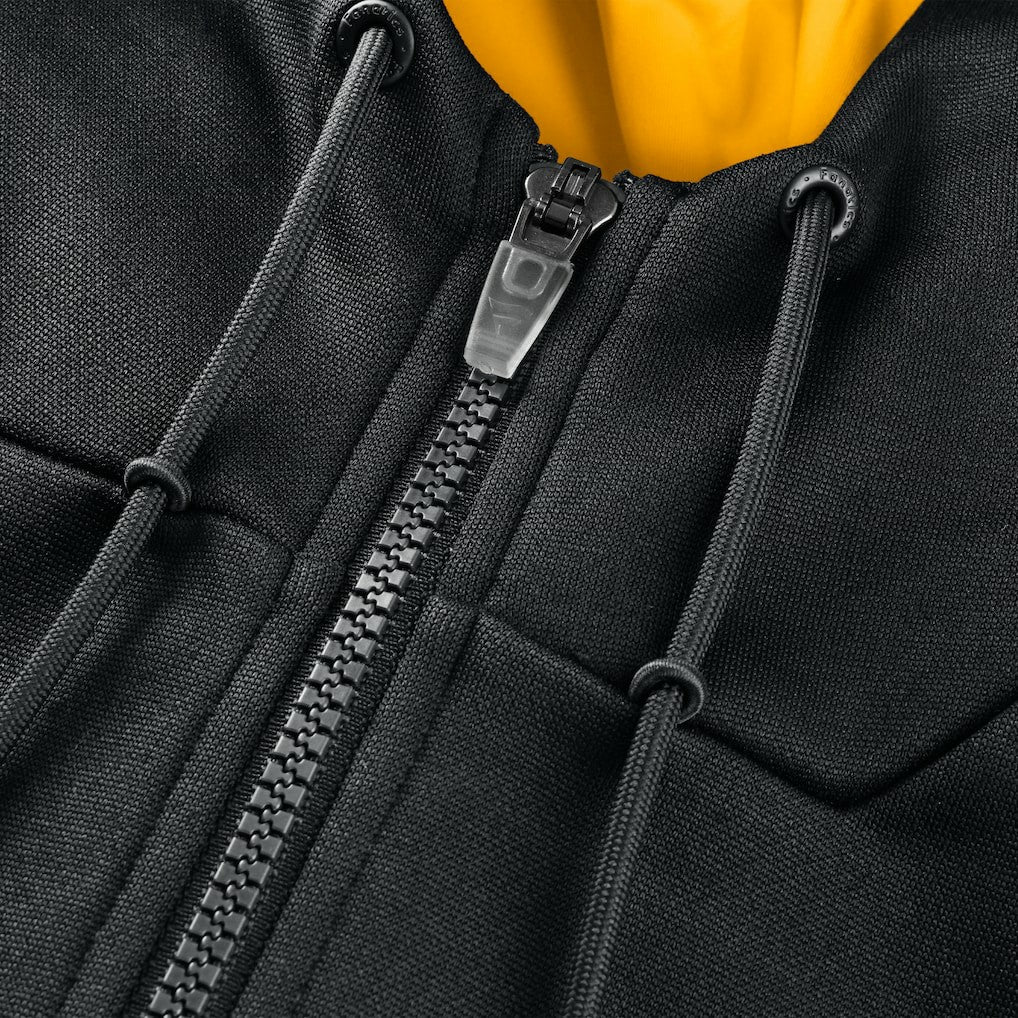 Pittsburgh Steelers Checkdown Pass Full-Zip Hoodie Black - Fanatics