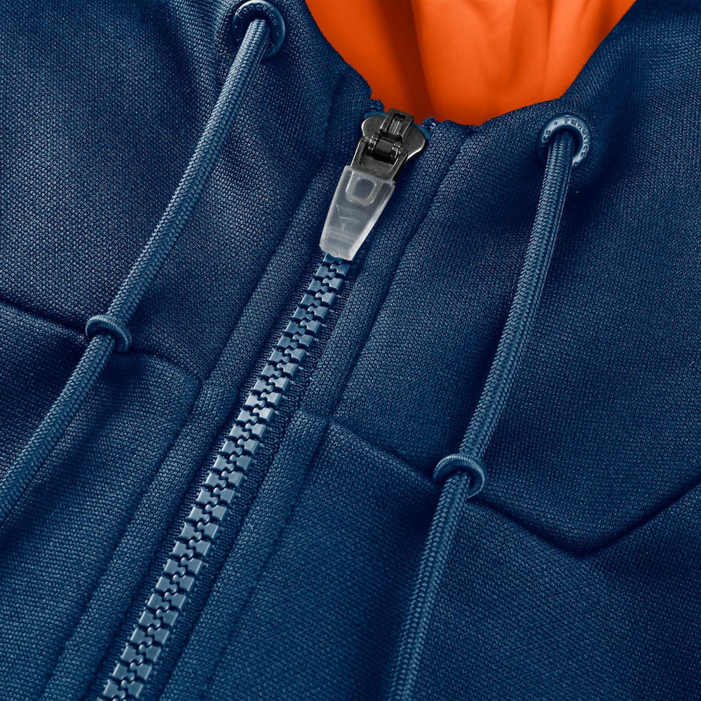 Chicago Bears Checkdown Pass Full-Zip Hoodie Navy - Fanatics