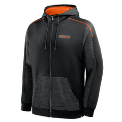 Cincinnati Bengals Checkdown Pass Full-Zip Hoodie Black - Fanatics