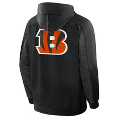 Cincinnati Bengals Checkdown Pass Full-Zip Hoodie Black - Fanatics