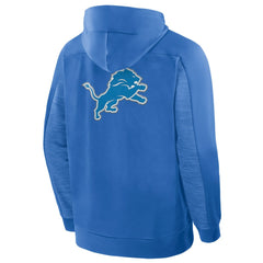 Detroit Lions Checkdown Pass Full-Zip Hoodie Blue - Fanatics