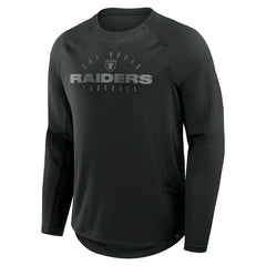 Las Vegas Raiders Coverage Scheme Long Sleeve T-Shirt Black - Fanatics